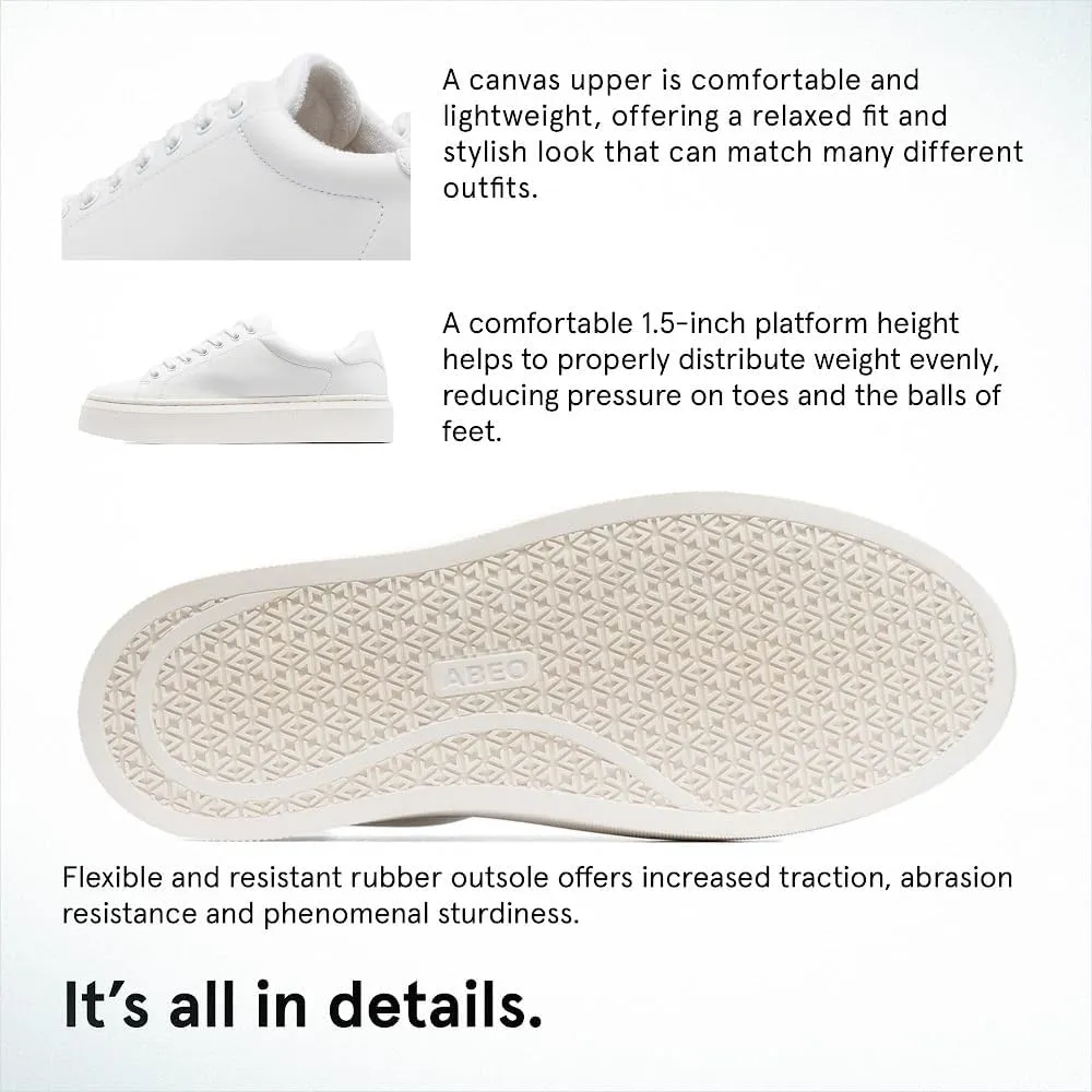 ABEO Jumpstreet Sneakers for Women | Arch Support Sneakers | Comfortable Women's Sneakers | Fashion Sneakers | Built-in Orthotic Insole