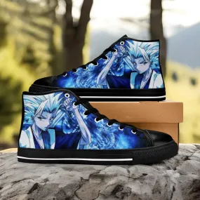 Bleach Hitsugaya Toshiro Shoes High Top Sneakers for Kids and Adults