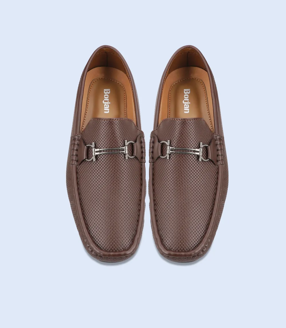 BM6728-COFFEE-Men Loafer