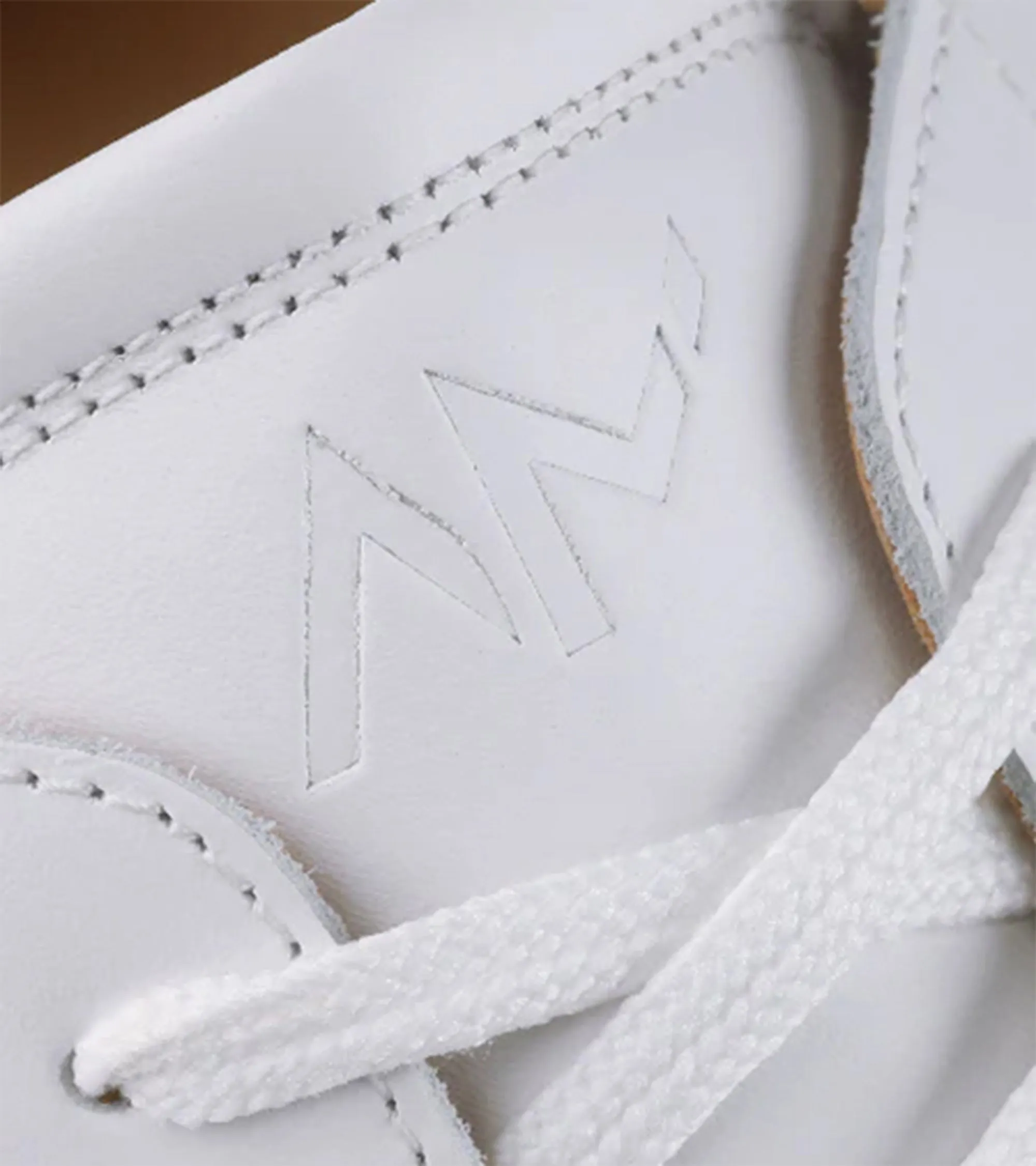 Dress Sneaker In White Leather