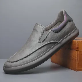 Fall Simple Trend Casual Leather Shoes