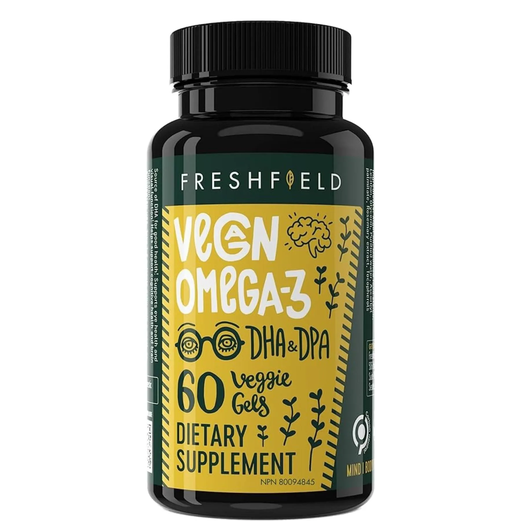 Freshfield Vegan Omega-3 DHA   DPA 60s