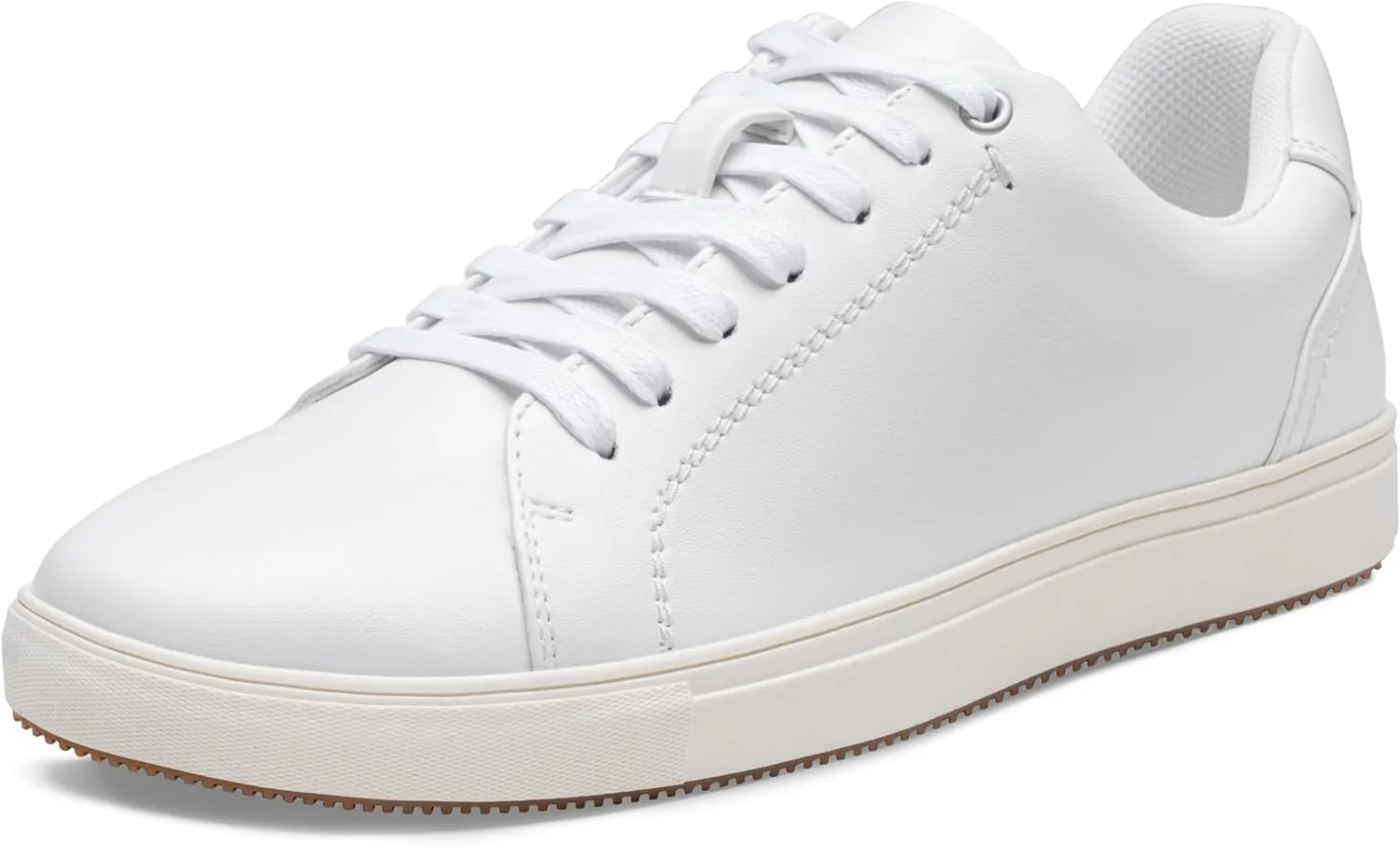 Jousen Men's Casual Shoes White Mens Fashion Sneakers Business Dress Sneaker Skate Shoes(AMY5126 White 10)