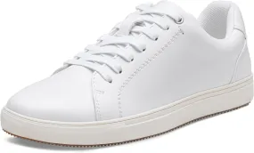 Jousen Men's Casual Shoes White Mens Fashion Sneakers Business Dress Sneaker Skate Shoes(AMY5126 White 10)