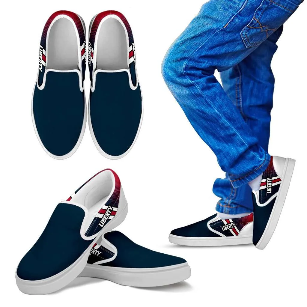 Liberty Canvas Slip-on Sneakers