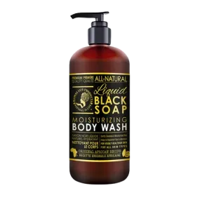 Mamas Life Products - Liquid Black Soap Body Wash, 473 mL