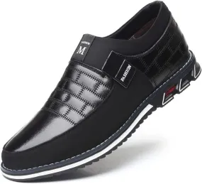 Mens Oxford Derby Orthopedic Leather Shoes Mens Casual Shoes Fashion Sneakers Men Walking Shoes Business Office Comfort Loafers