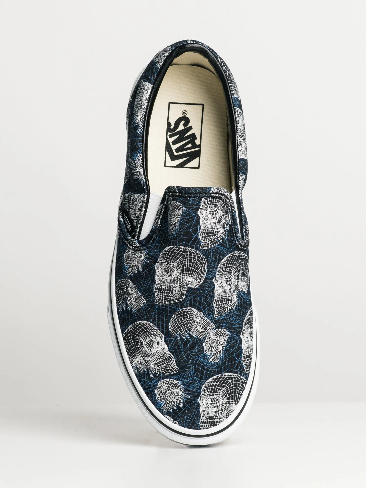 MENS VANS CLASSIC SLIP-ON SKULLS - CLEARANCE