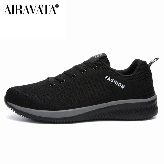 Men/Women Knit Sneakers Breathable Athletic Running Walking Gym Shoes