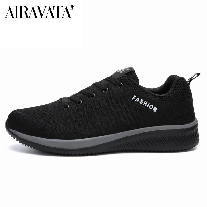Men/Women Knit Sneakers Breathable Athletic Running Walking Gym Shoes