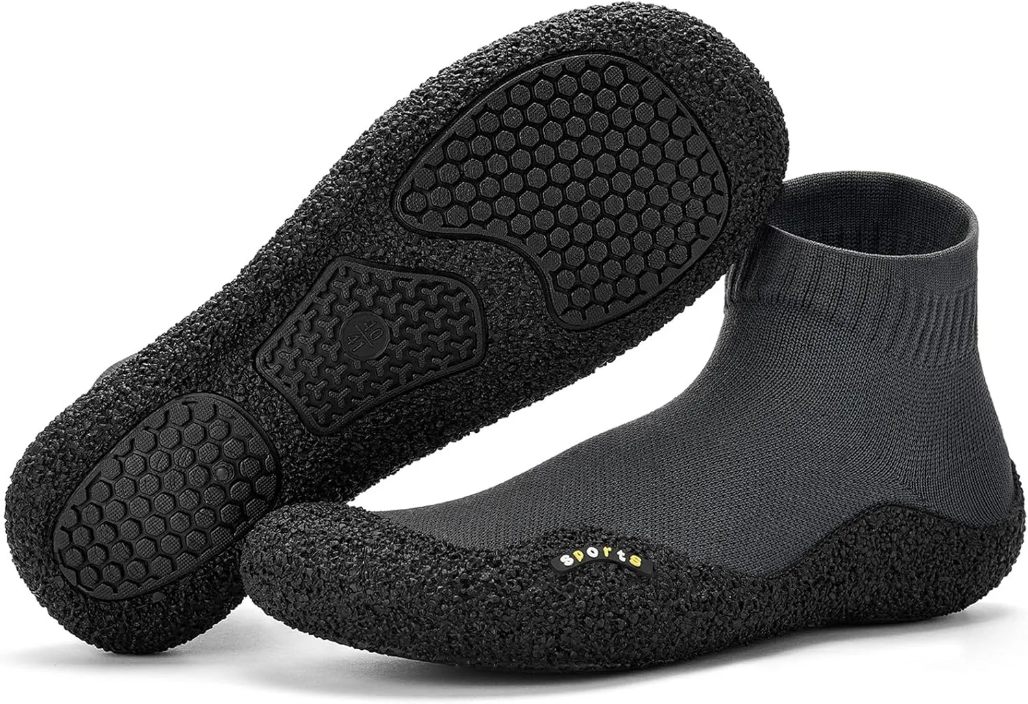 Minimalist Barefoot Sock Shoes for Women and Men Lightweight Zero Drop Water Shoes Ultra-Portable and Multi-Purpose Footwear for Outdoor Sports Travel