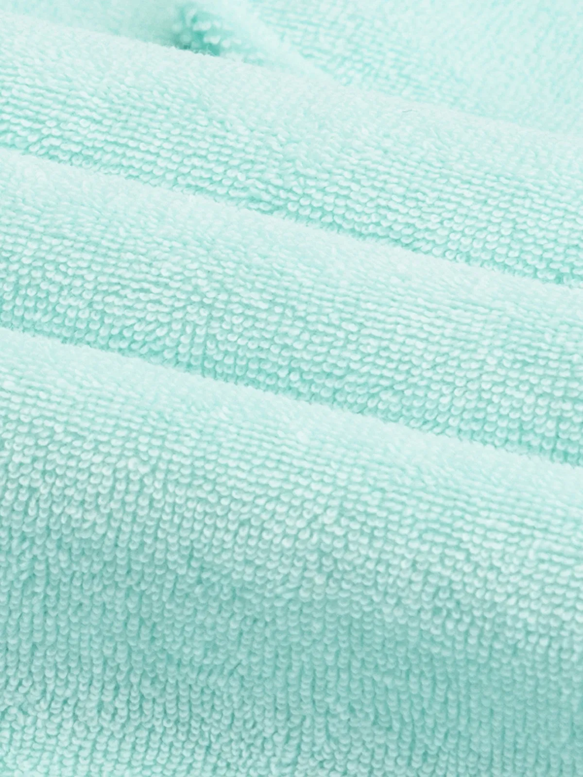 Mint Terry Towelling Polo Shirt