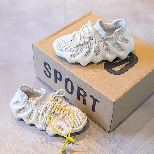 MOF Kids shoes new style boys girls cloud sneakers toddler little big kids trainers children fashion kicks