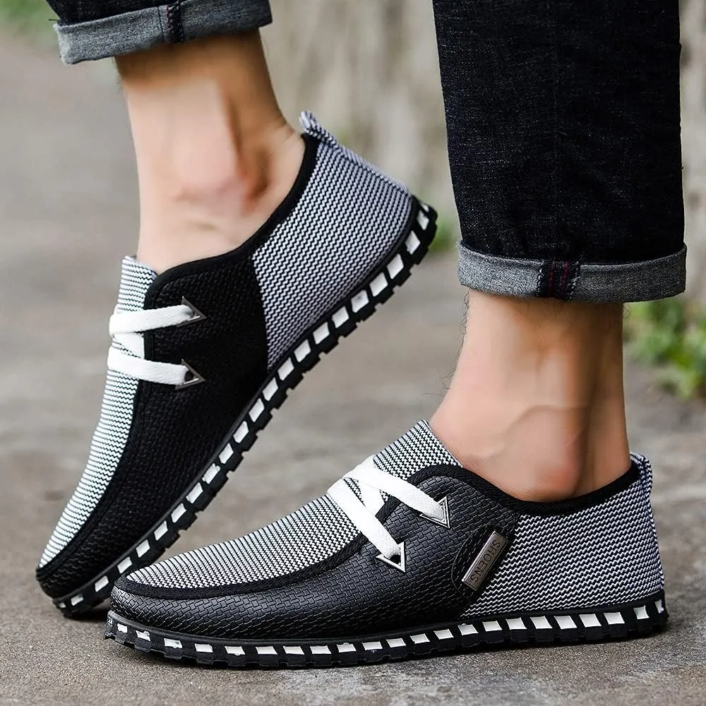 New Large Size Simple Men's Lazy Shoes Casual Bean Shoes