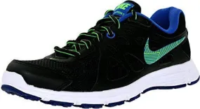 NIKE WOMEN'S REVOLUTION 2 RUNNING SHOE (7.5 B(M) US, BLACK/GAME ROYAL/WHITE/GREEN STRIKE)