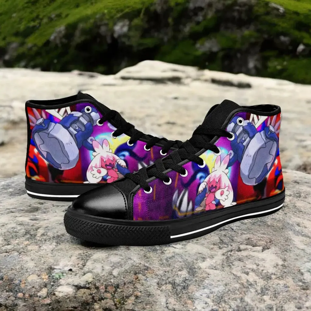 Pokemon Tinkaton Shoes High Top Sneakers for Kids and Adults