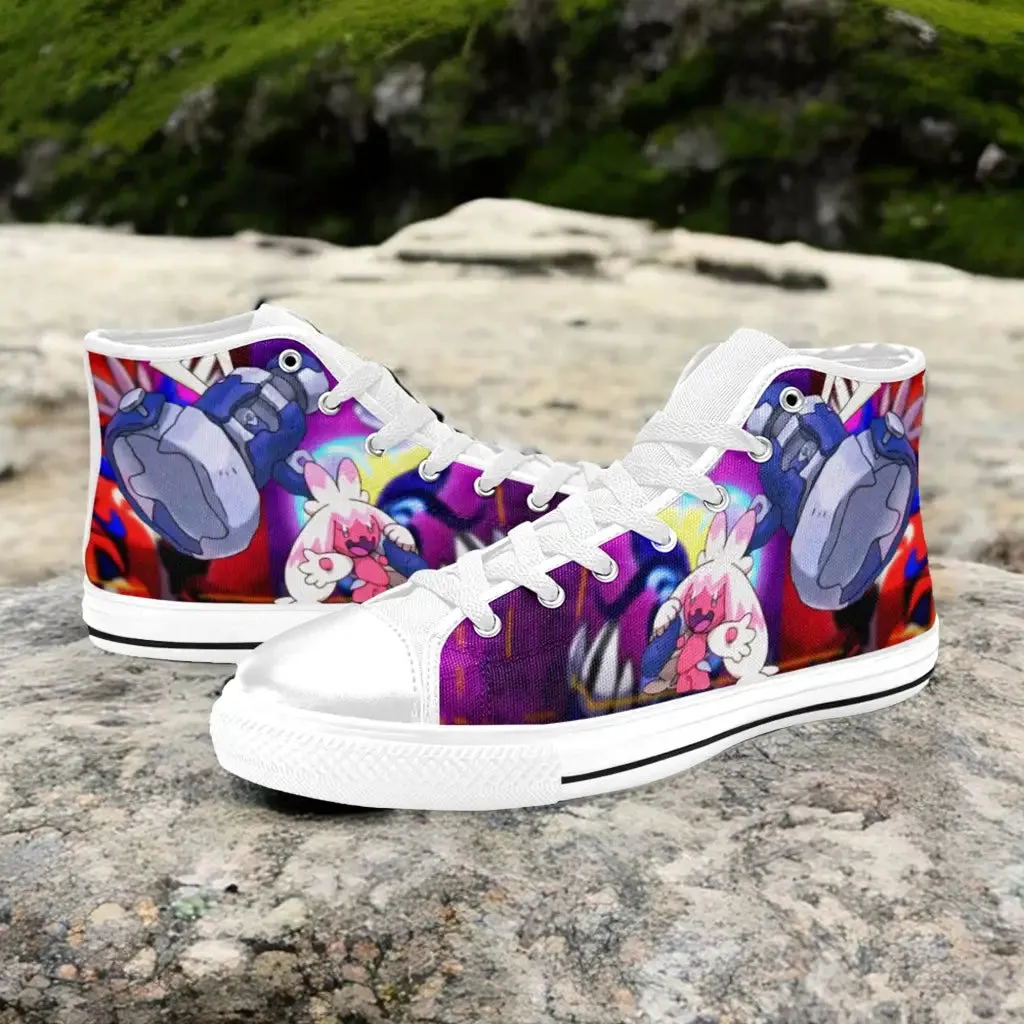 Pokemon Tinkaton Shoes High Top Sneakers for Kids and Adults