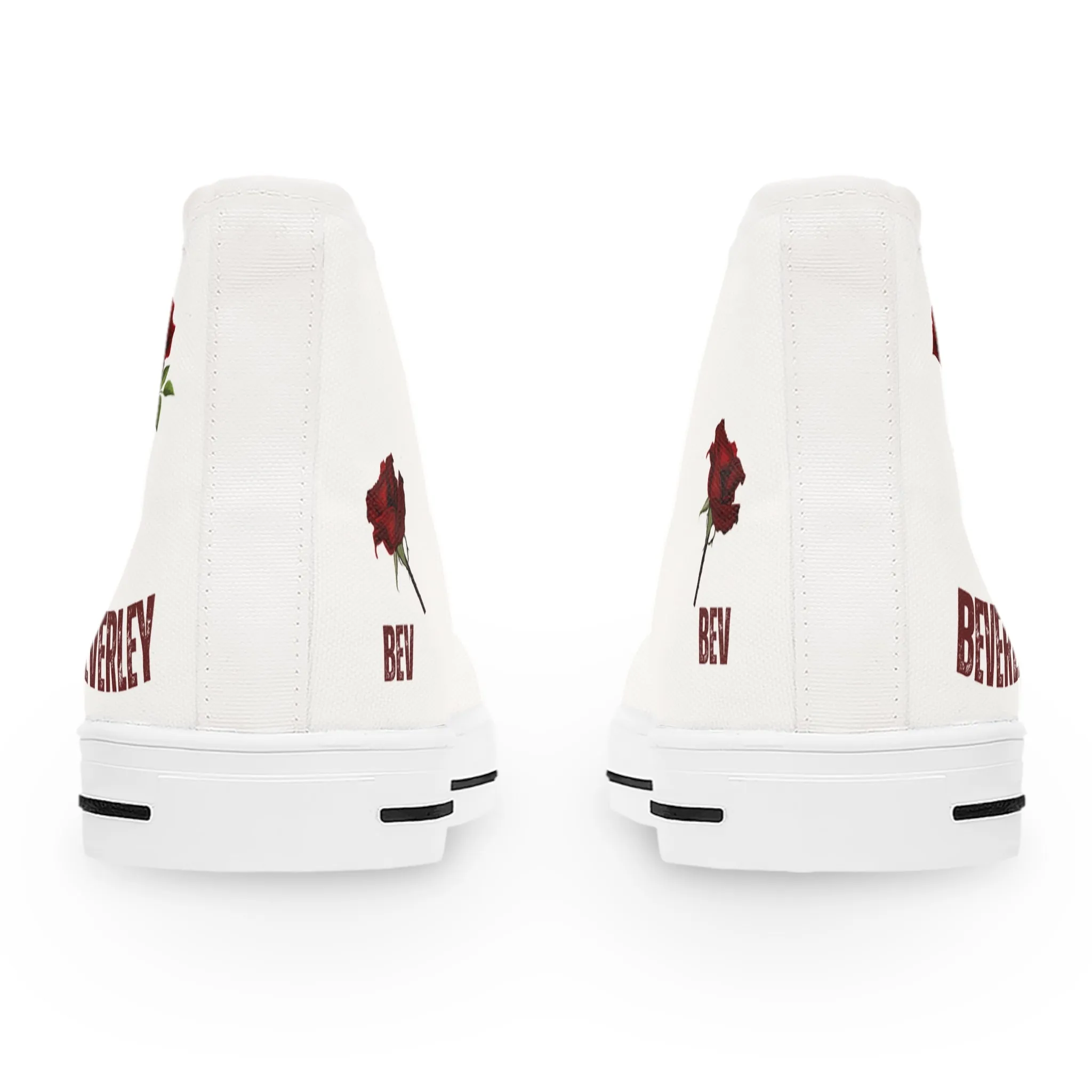 THE FAINT ONE  WHITE-  Women's High Top Sneakers