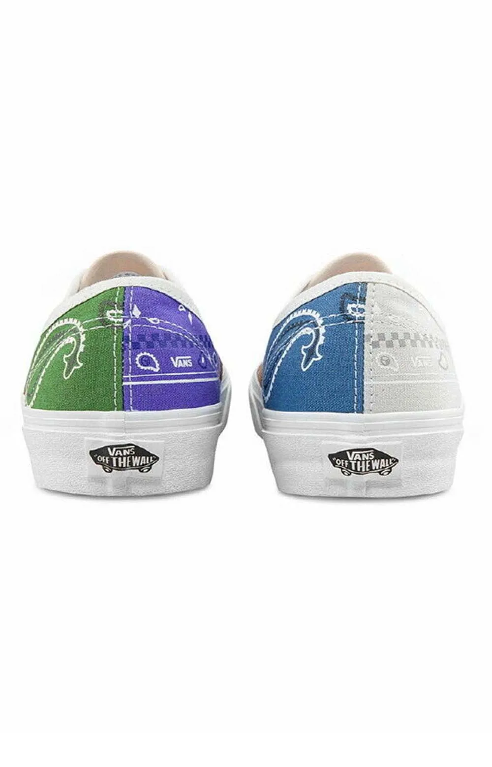 Vans Authentic Peace Paisley Classic Canvas Sneakers   Harmony Edition