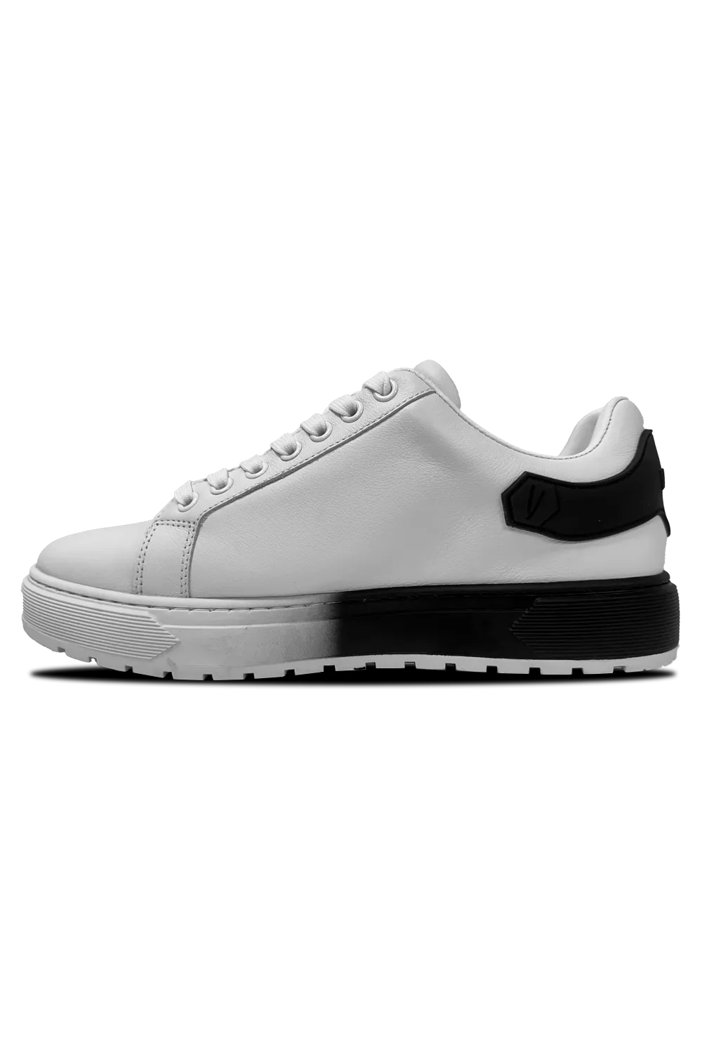 Vialli Leather  White Bonucci Italian Sneaker