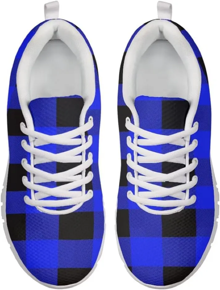 Women Tennis Shoes Non Slip Comfortable White Sole Lace Up Lightweight Sneaker